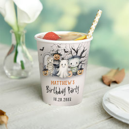 Spooktacular Kids Halloween Pappbecher