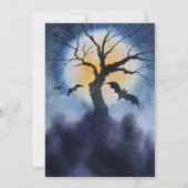 Spooktacular Kids Halloween-Party Einladung (Rückseite)