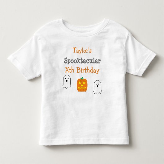 Spooktacular Kleinkind T-shirt (Vorderseite)