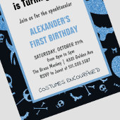 Spooktacular Little Bom Halloween 1. Geburtstag Einladung