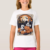 Spooktacular Mickey: Halloween Delight T-Shirt (Vorderseite)