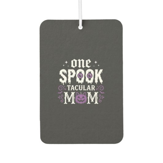 Spooktacular-Mutter-Halloween-Design_1 Autolufterfrischer (Vorderseite)