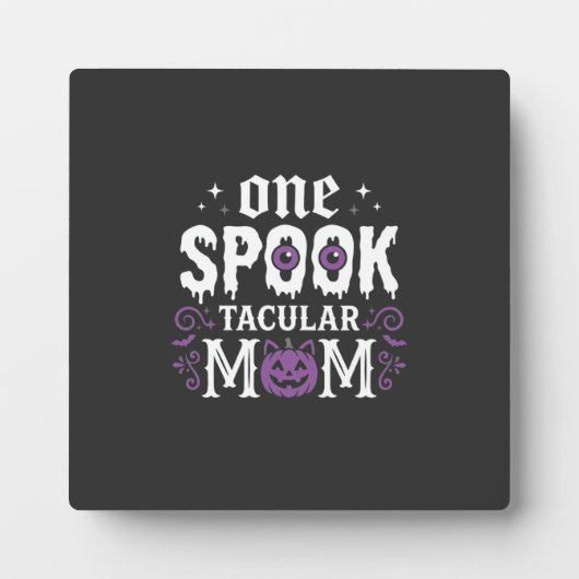 Spooktacular-Mutter-Halloween-Design_1 Fotoplatte (Vorderseite)