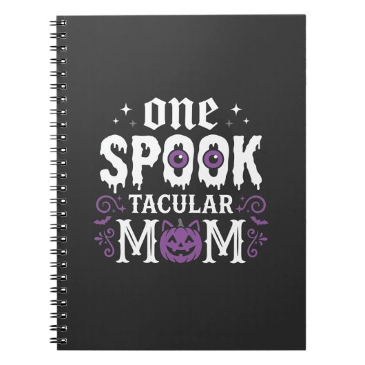 Spooktacular-Mutter-Halloween-Design_1 Notizblock (Vorderseite)