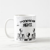 Spooktacular Nights Frohe Halloween Sonnenschädel Kaffeetasse (Links)