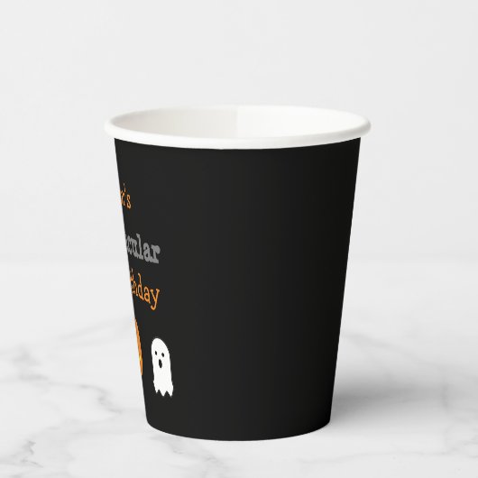 Spooktacular Pappbecher (Links)