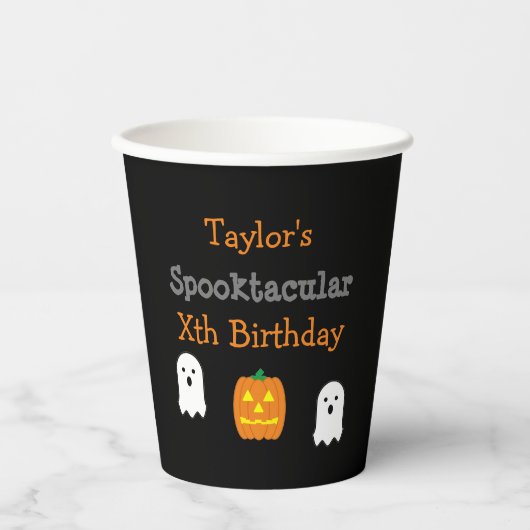 Spooktacular Pappbecher (Vorderseite)