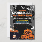 Spooktacular Party Funny Halloween Einladung (Vorderseite)