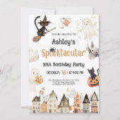 Spooktacular Party Halloween Einladung (Vorderseite)