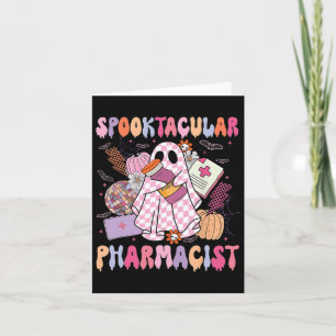 Spooktacular Pharmacy Week Spooky Ghost Karte