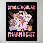 Spooktacular Pharmacy Week Spooky Ghost Poster (Vorne)