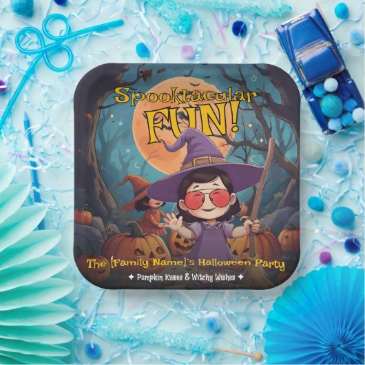 Spooktacular Pumpkin Patch Halloween-Party Teller (Party)