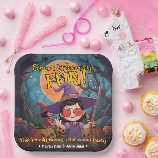 Spooktacular Pumpkin Patch Halloween-Party Teller (Party)