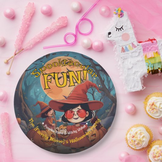 Spooktacular Pumpkin Patch Halloween-Party Teller (Party)