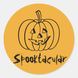 Spooktacular Pumpkin Stickers von RoseWriters