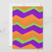 Spooktacular Pumpkins Geburtstagseinladung Einladung (Rückseite)