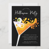 Spooktacular Sip Soiree Halloween Einladung (Vorderseite)