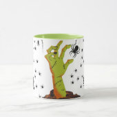 Spooktacular Sips: glückliches Halloween Tasse (Zentrum)