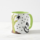 Spooktacular Sips: glückliches Halloween Tasse (VorderseiteRechts)