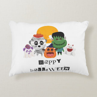 Spooktacular Spaß mit 'Happy Halloween' Kids Throw Dekokissen