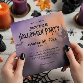 Spooktacular Spookular Night Halloween-Party Einladung