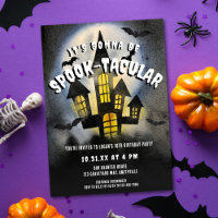 SpookTacular Spuk Castle Halloween-Party Einladung
