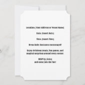 Spooktacular Spuk House Party Einladung (Rückseite)