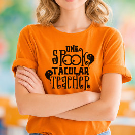 Spooktacular Teacher Halloween T-Shirt