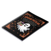 Spooktacular Teacher Halloween T-shirt Notizblock (Linke Seite)