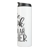 Spooktacular Teacher - Witziger Lehrer Halloween Thermosbecher (Nach rechts gedreht)