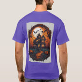 "Spooktacular Threads: Entfesseln Sie den Strom mi T-Shirt (Rückseite)