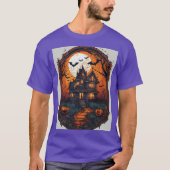 "Spooktacular Threads: Entfesseln Sie den Strom mi T-Shirt (Vorderseite)