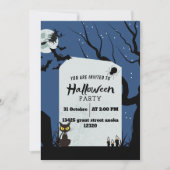 Spooktacular Vibes Halloween Ghost Birthday Invit Einladung (Vorderseite)