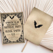 Spooktacular Vintag Halloween Geburtstagsparty Einladung