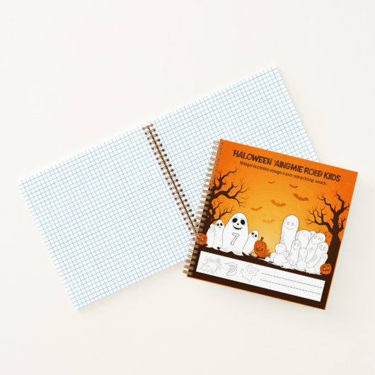 Spooktacular Zahlen: Ein Halloween-Farbabenteuer Notizblock (Innenseite)