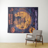 Spooktakuläre Nächte warten! Wandteppich (Beispiel (Horizontal))