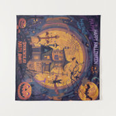 Spooktakuläre Nächte warten! Wandteppich (Vorderseite (Horizontal))