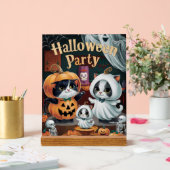 Spooktakuläres Halloween-Party Acrylschild (Hochzeit)