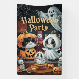 Spooktakuläres Halloween-Party Banner
