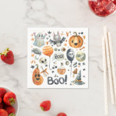 Spooktakuläres Halloween-Party | Cocktail Napkin Serviette (Beispiel)