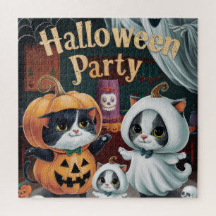 Spooktakuläres Halloween-Party Puzzle