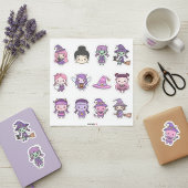Spooktaturar! Kawaii Halloween Chibi Sticker Colle