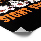 Spooktokuläre Sight Squad Ghost Halloween-Optometr Poster (Ecke)