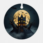 Spooky 3D Spuk House Halloween Ornament (Vorderseite)