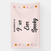 Spooky 4. Geburtstag Banner (Vertikal)