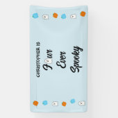 Spooky 4. Geburtstag Banner (Vertikal)