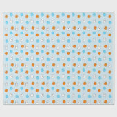 Spooky 4. Geburtstag Geschenkpapier (Flach)