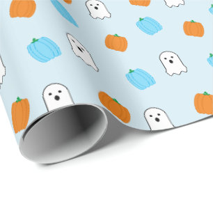 Spooky 4. Geburtstag Geschenkpapier