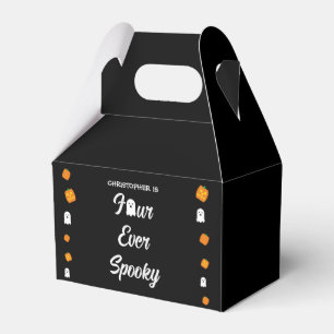Spooky 4. Geburtstag Geschenkschachtel