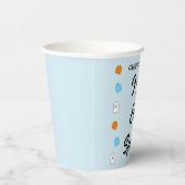 Spooky 4. Geburtstag Pappbecher (Rechts)